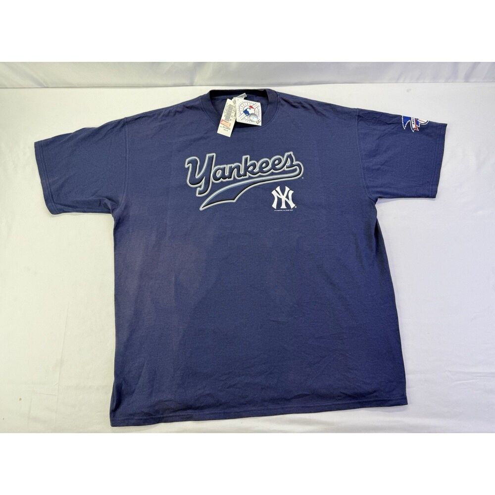 Lee Sport New York Yankees Graphic Navy Blue Men’s T-Shirt Size 2X